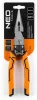 Neo Tools Hosszúcsőrű fogó, multifunkciós, vezetékcsupaszító és krimpelő funkcióval, polírozott króm vanádium, 220mm