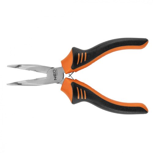 Neo Tools hosszúcsőrű fogó 160mm hajlított