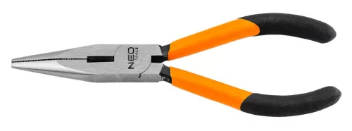 Neo Tools Hosszúcsőrű fogó 160mm, Slim széria, keskenyített fogantyú