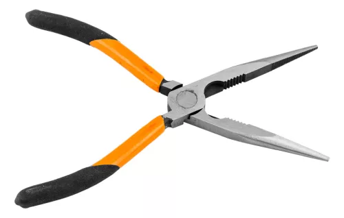 Neo Tools Hosszúcsőrű fogó 200mm, Slim széria, keskenyített fogantyú