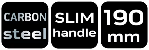 Neo Tools Oldalcsípő fogó 190mm, Slim széria, keskenyített fogantyú