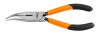 Neo Tools Hajlított csőrű fogó 160mm, Slim széria, keskenyített fogantyú