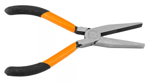 Neo Tools Laposcsőrű fogó 160mm, Slim széria, keskenyített fogantyú