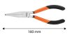 Neo Tools Laposcsőrű fogó 160mm, Slim széria, keskenyített fogantyú