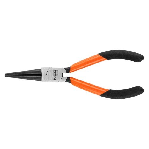 Neo Tools Kerekcsőrű fogó 160mm, Slim széria, keskenyített fogantyú