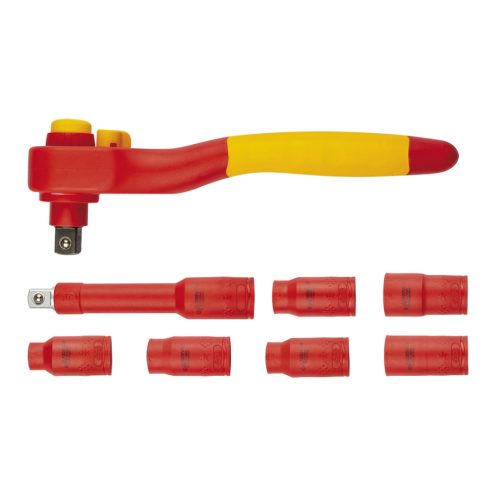 Neo Tools Dugókulcskészlet, 1/2", 1000V, szigetelt 8db