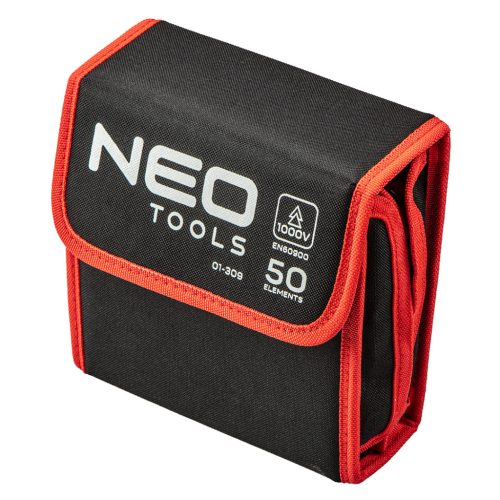 Neo Tools Csavarhúzó készlet 1000V, szigetelt, 50db
