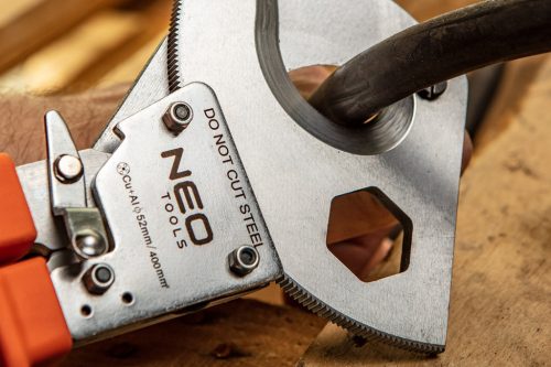 Neo Tools Kábelvágó, racsnis, 400mm2