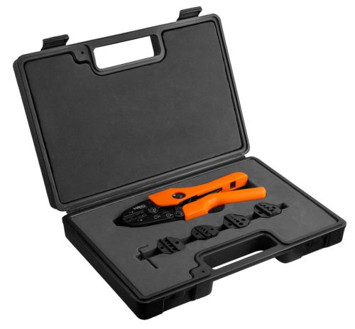 Neo Tools Krimpelő-, érvéghüvelyfogó, 5 pofával