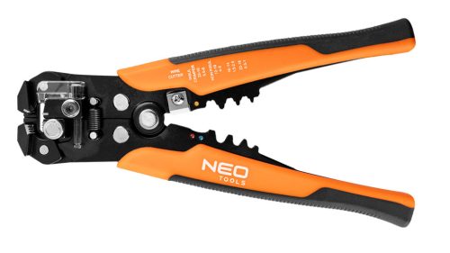 Neo Tools Kábelcsupaszító fogó, automata 200mm + csatlakozók 230db