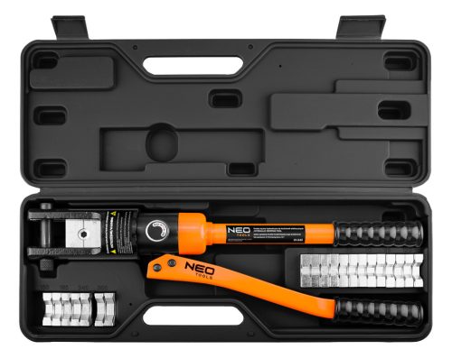 Neo Tools Hidraulikus krimpelő-, érvéghüvelyfogó, 16-300mm, 12t