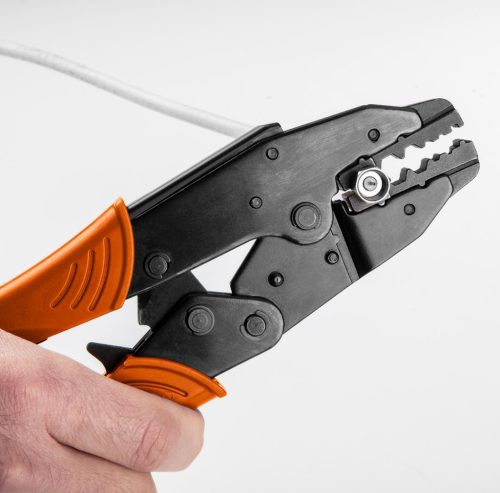 Neo Tools Krimpelő-, kábelsarufogó 1,72-8,1mm2 antennasarukhoz