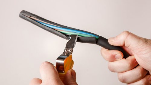 Neo Tools Kábelcsupaszító, kampós pengével