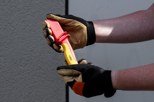 Neo Tools Kábelvágó kés 1000V, 190MM, szigetelt, egyenes penge