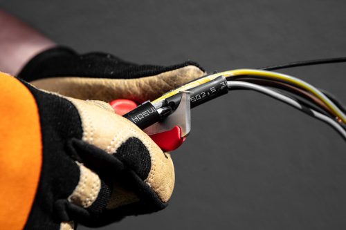 Neo Tools Kábelvágó kés 1000V, 180MM, szigetelt, kampós penge