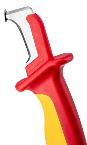 Neo Tools Kábelvágó kés 1000V, 180MM, szigetelt, kampós penge