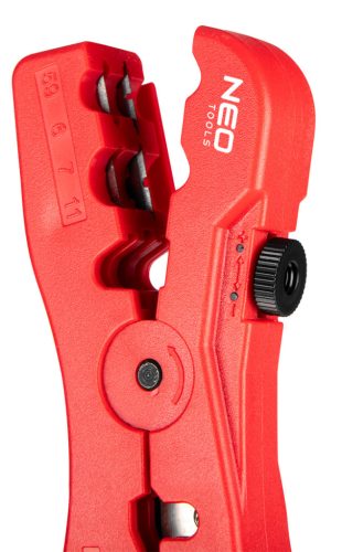 Neo Tools Kábelcsupaszító, koax kábelekhez