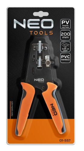 Neo Tools Kábelcsupaszító 0.25mm - 6mm, napelem szereléshez