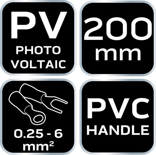 Neo Tools Kábelcsupaszító 0.25mm - 6mm, napelem szereléshez