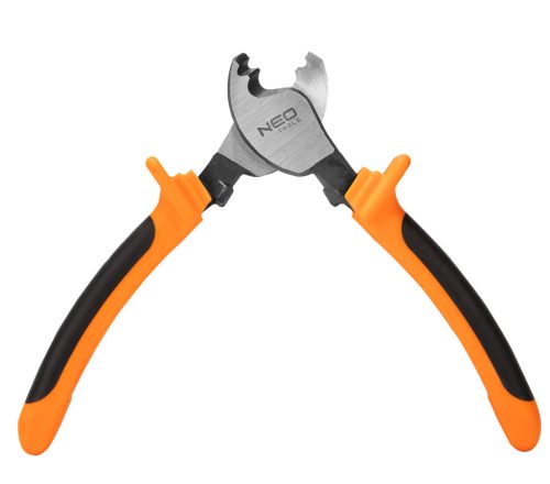 Neo Tools Napelem szerelő szerszámkészlet, 5db, kábelcsupaszító, kábelvágó, krimpelő fogó, csatlakozó fogók, kofferben