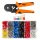 Neo Tools Érvéghüvely fogó 205mm, 4 sarkos, 1200db érvéghüvellyel