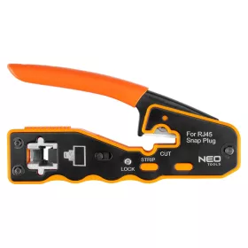   Neo Tools Kábelcsupaszító fogó RJ45 csatlakozókhoz, 135mm
