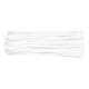 Neo Tools Kábelkötegelő, gyorskötöző, 4,8mm x 300mm, fehér, 75db/cs
