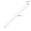 Neo Tools Kábelkötegelő, gyorskötöző, 7,6mm x 500mm, fehér, 75db/cs