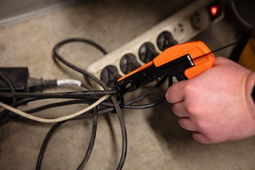 Neo Tools Kábelkötegelő pisztoly, 50-350mm kábelkötegelőkhöz, 8,8mm szélességig