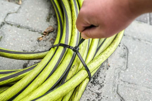 Neo Tools Kábelkötegelő, gyorskötöző, EXTREME, UV álló, fekete, 9,0x650mm, 50db/cs