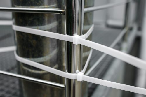 Neo Tools Kábelkötegelő, gyorskötöző, EXTREME, UV álló, fehér, 9,0x700mm, 50db/cs