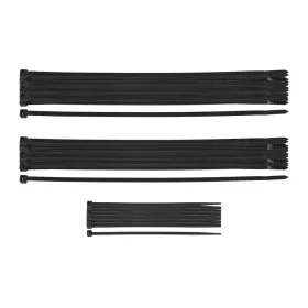   Neo Tools Kábelkötegelő, gyorskötöző, EXTREME, UV álló, fekete, készlet , különböző méretek, 75db