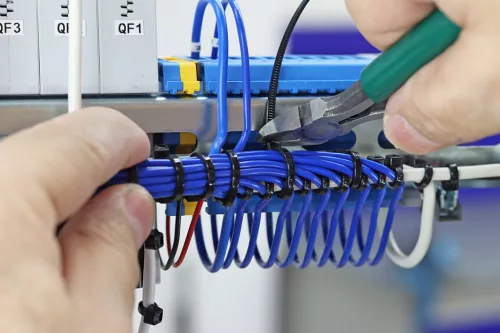 Neo Tools Kábelkötegelő, gyorskötöző, EXTREME, UV álló, fekete, készlet , különböző méretek, 75db