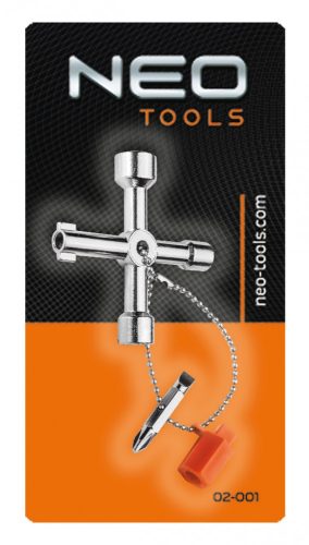 Neo Tools univerzális kulcs szekrényekhez + bit