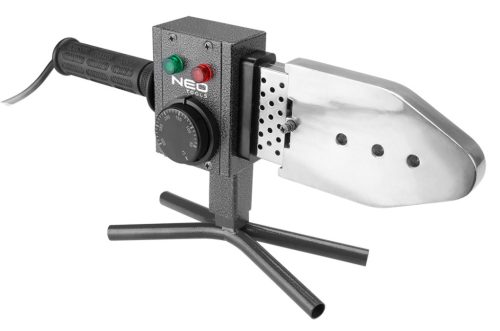 Neo Tools Csőhegesztőgép 800W műanyagokhoz, 4 hüvellyel: 20, 25, 32, 40mm