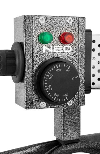Neo Tools Csőhegesztőgép 800W műanyagokhoz, 4 hüvellyel: 20, 25, 32, 40mm