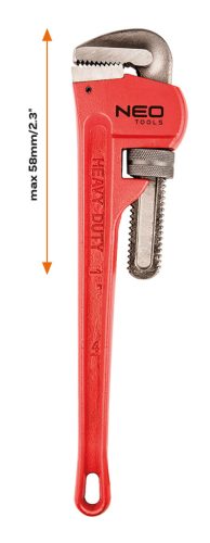 Neo Tools Csőfogó "Stillson" 350mm