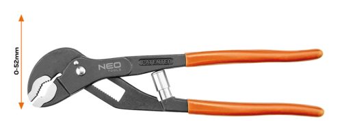 Neo Tools Vízpumpafogó autómata, 250mm, 0-42mm, önbeálló