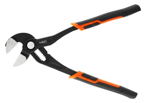 Neo Tools Vízpumpafogó, párhuzamos pofákkal szerelvényezéshez, 250mm