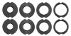 Neo Tools Csőcsatlakozó prés készlet PEX csatlakozókhoz, cserélhető fejekkel, csőkalibráló szerszámmal