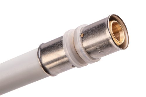 Neo Tools Csőcsatlakozó prés készlet PEX csatlakozókhoz, cserélhető fejekkel, csőkalibráló szerszámmal