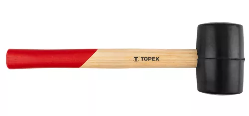 Topex Gumikalapács 60mm/400g, fanyelű