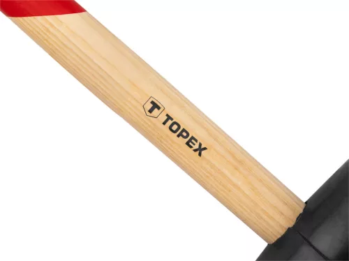 Topex Gumikalapács 60mm/400g, fanyelű