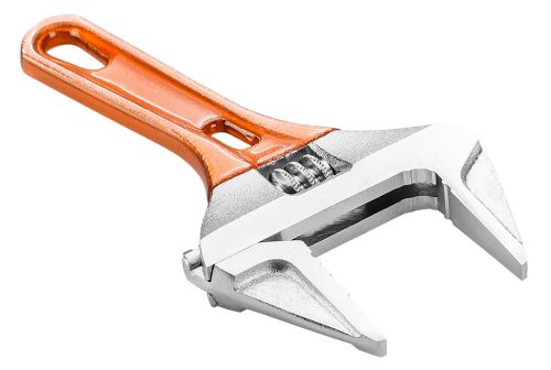 Neo Tools Állítható villáskulcs, csavarkulcs rövid, 118mm, 0-28mm