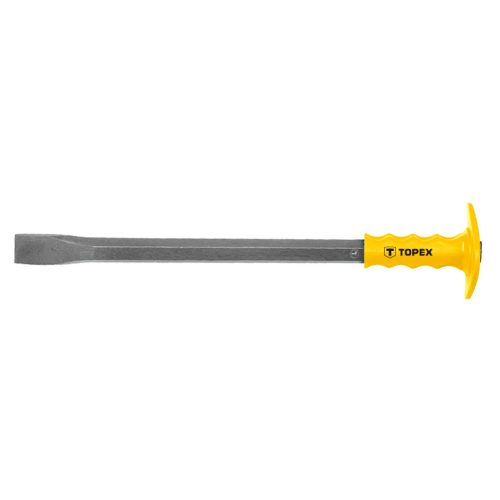 Topex falvéső lapos 500x19mm kézvédővel