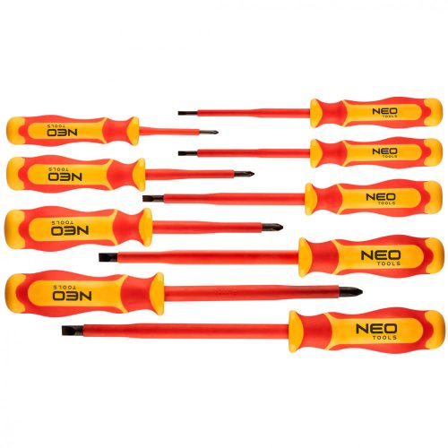 Neo Tools csavarhúzó készlet 9r. szigetelt 1000v