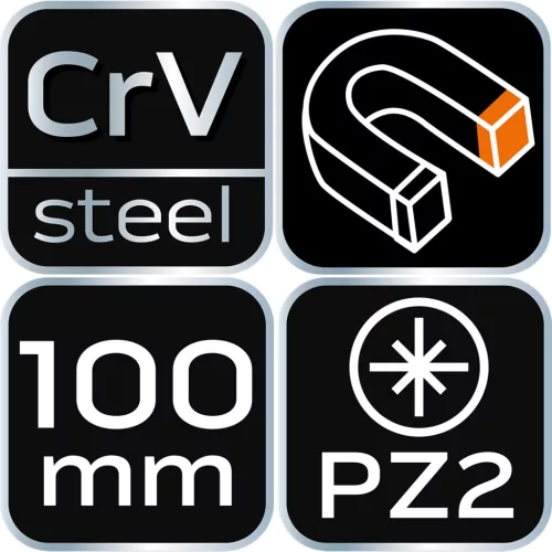 Neo Tools Csavarhúzó pz0x100mm