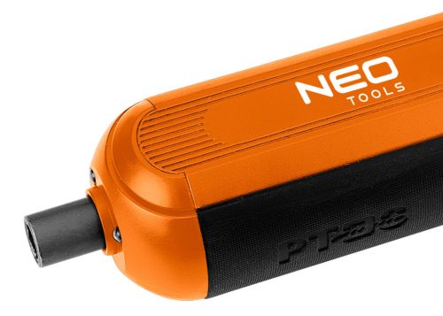 Neo Tools Akkus csavarhúzó készlet, 4V, Li-Ion akku, USB-C töltő, 20bit, tokban