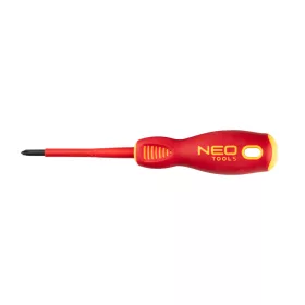 Neo Tools Csavarhúzó SL/PH1 80mm, 1000V, szigetelt