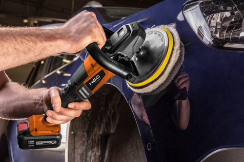Neo Tools Akkus polírozó alapgép, M14 150mm, Energy+ (18V) (akku és töltő nélkül)